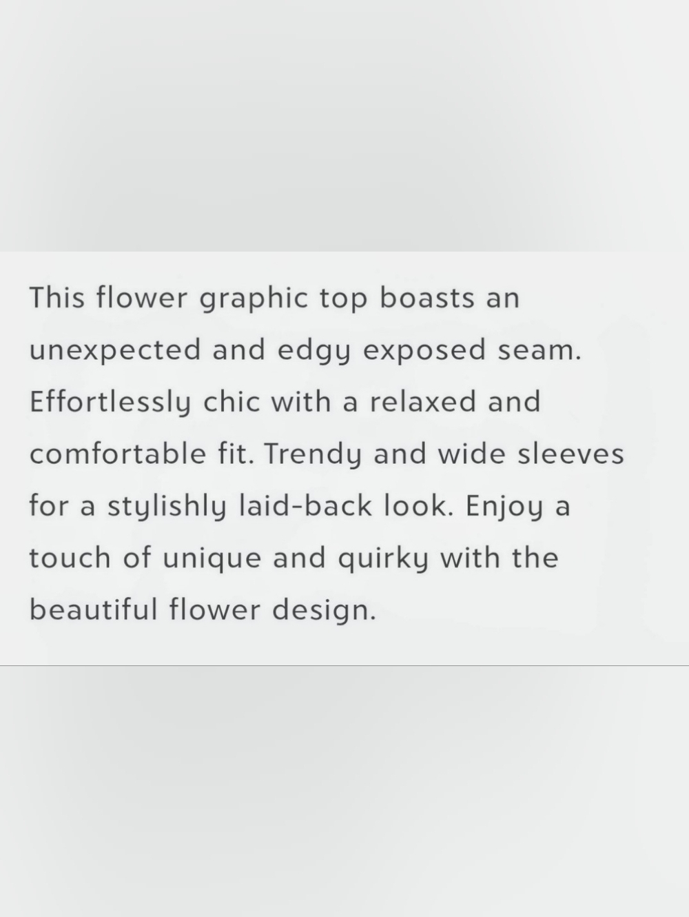 Easel Flower Patch Knit Top - Picture 7 of 12